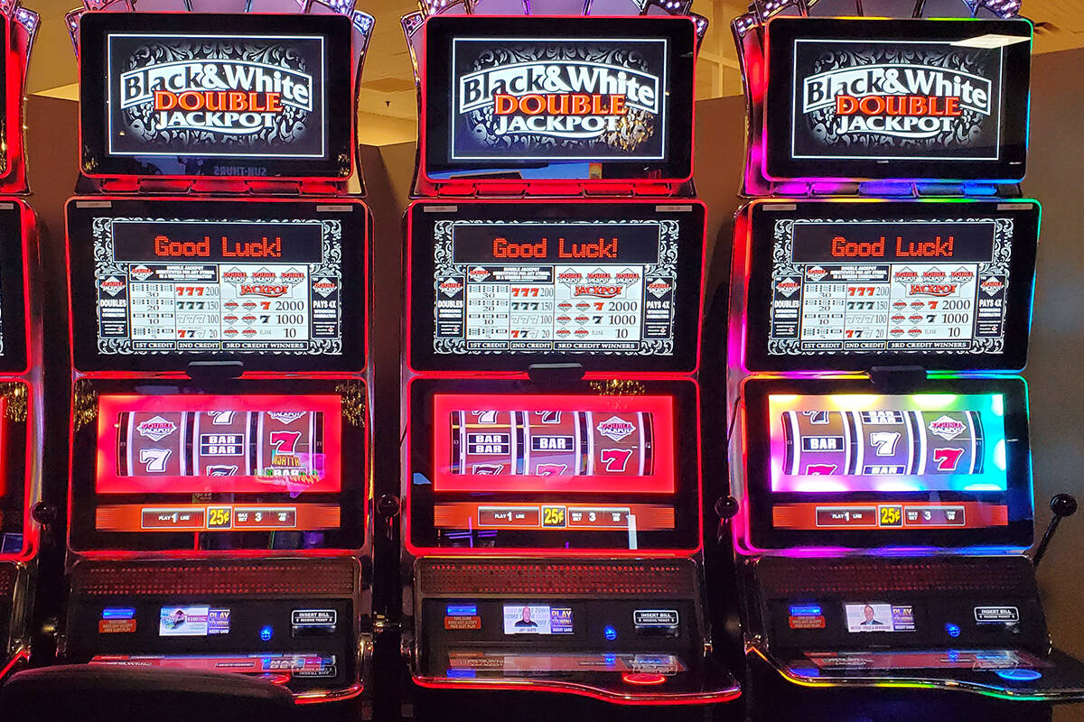 One person will walk away with a $573,777 progressive jackpot at Club Fortune Casino in Henders ...