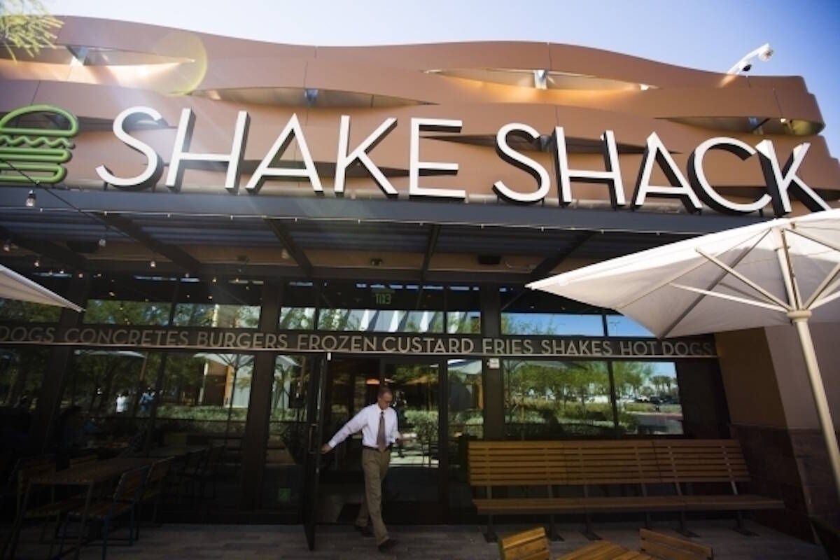 Shake Shack (Las Vegas Review-Journal/File)