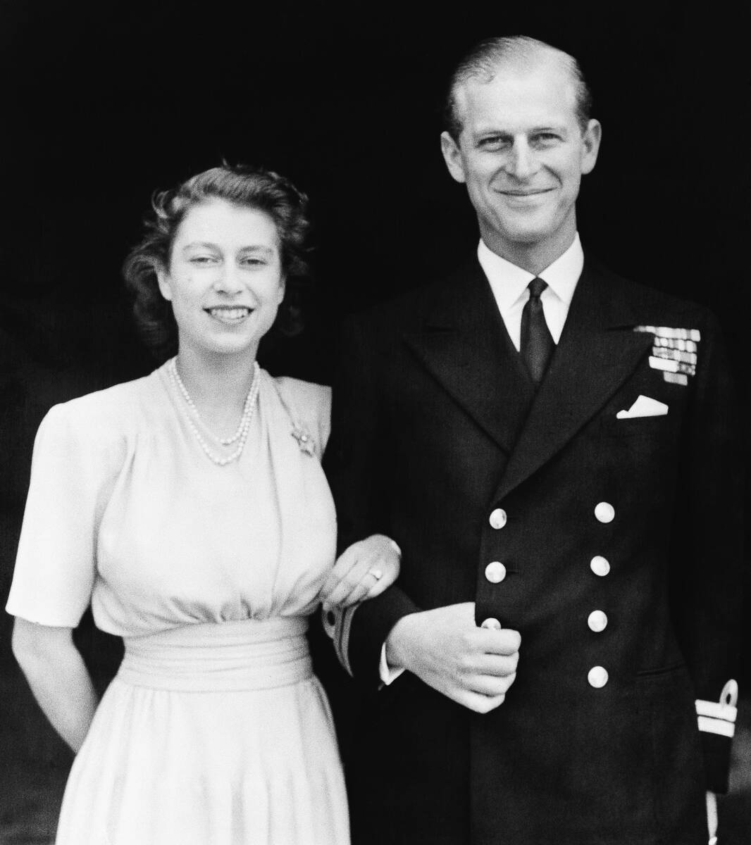 This official picture of Britain's Princess Elizabeth, heir presumptive to the British throne a ...