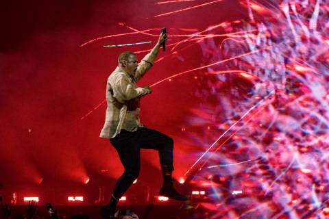 Dan Reynolds and Imagine Dragons headline Allegiant Stadium on Saturday in support of new doubl ...
