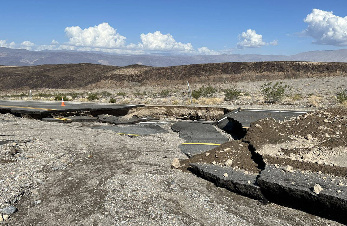 Death Valley National Park again soaked by yet a thunderstorm Local
