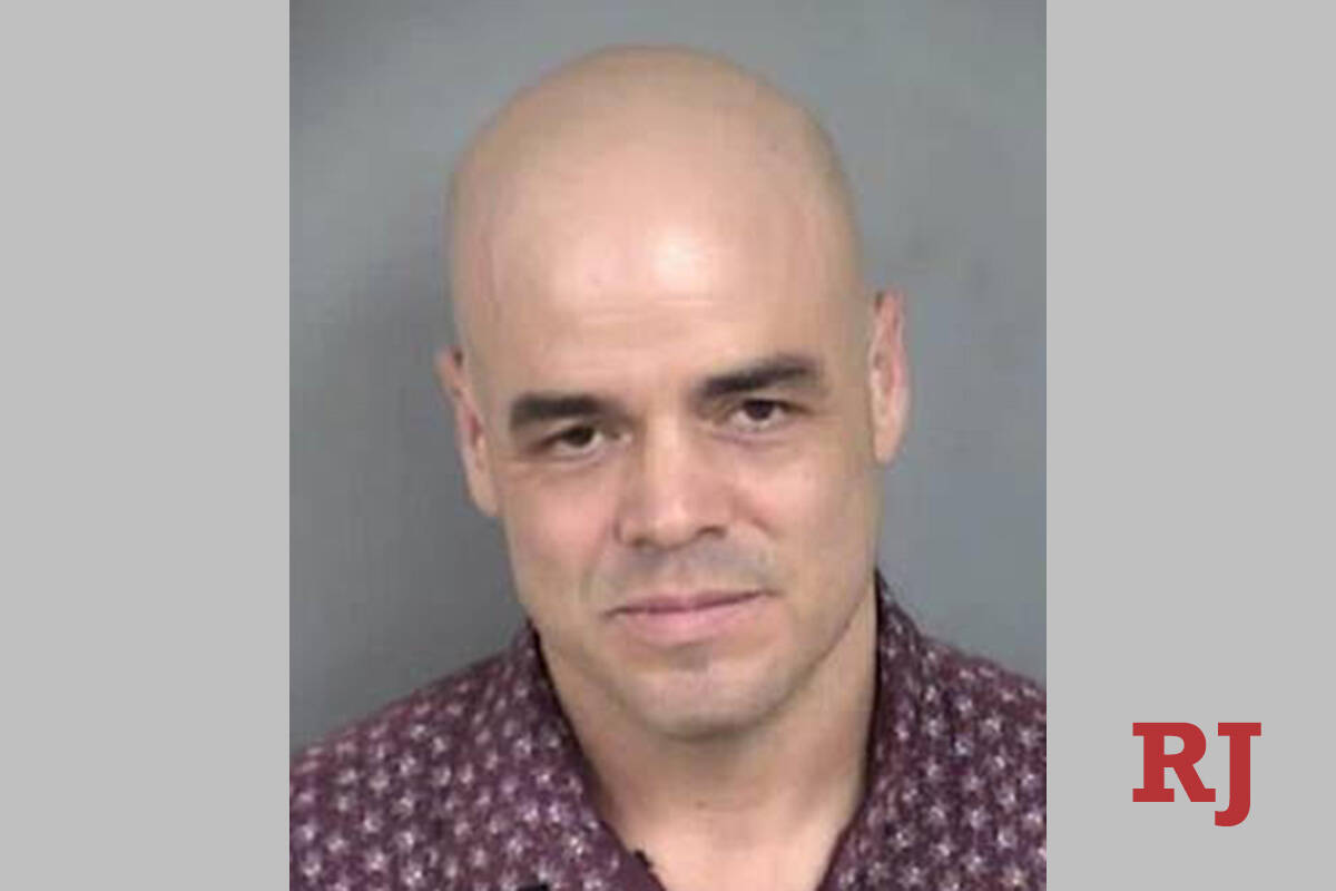 Robert Telles was arrested in 2020 for domestic battery and resisting police Investigations photo