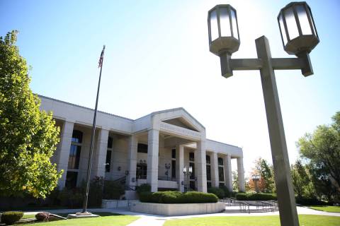 The Nevada Supreme Court building. (Las Vegas Review-Journal/File)