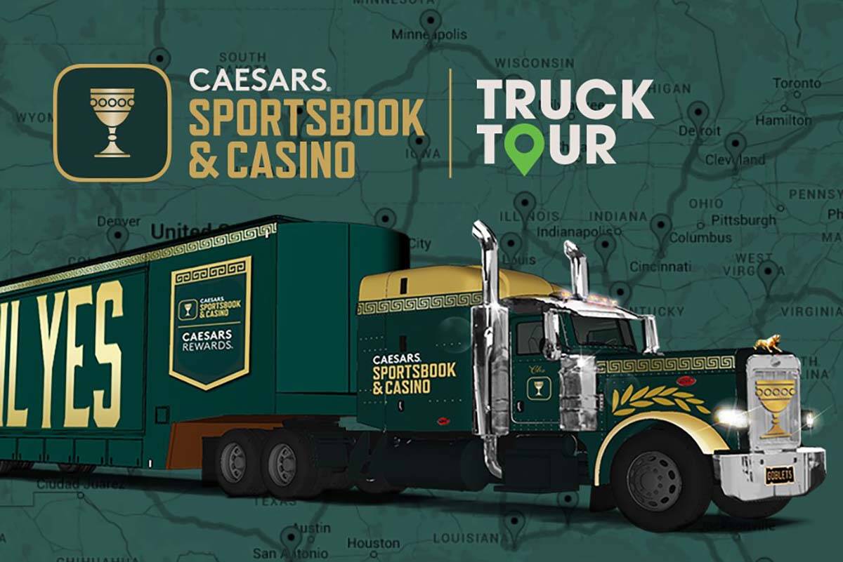 Caesars Sportsbook Truck Tour ready to roll this football season