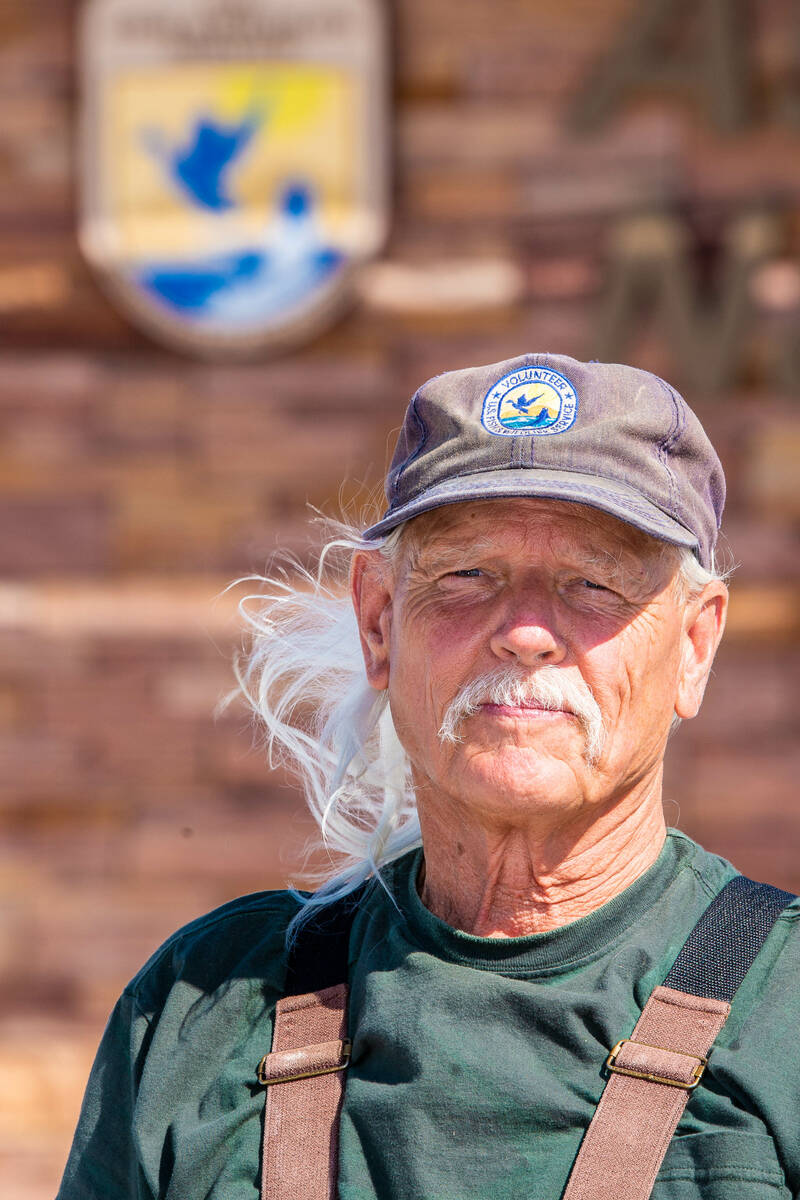 Rod Colvin, 71, was named volunteer of the year by the National Wildlife Refuge Association. (U ...