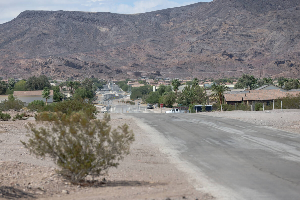 Paradise Hills Drive, which the city of Henderson has proposed plans to expand, in Henderson, W ...