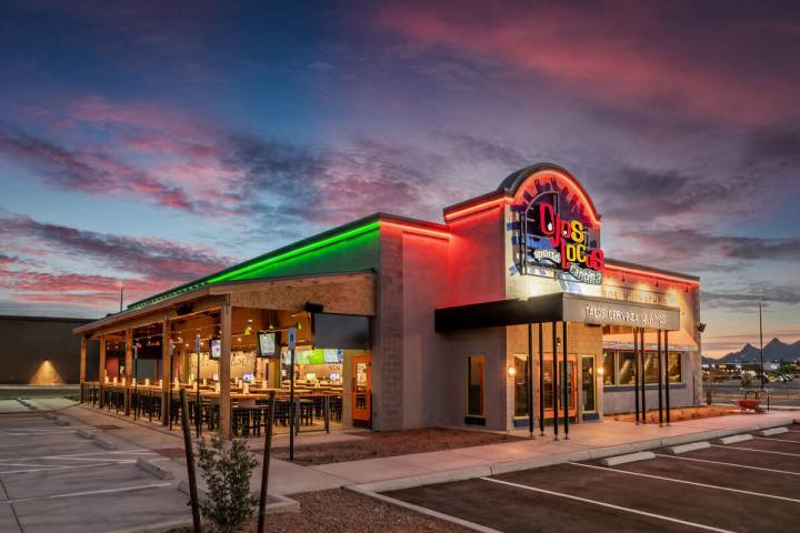 The exterior of the Ojos Locos Sports Cantina in Tucson, Ariz. The company is partnering with L ...