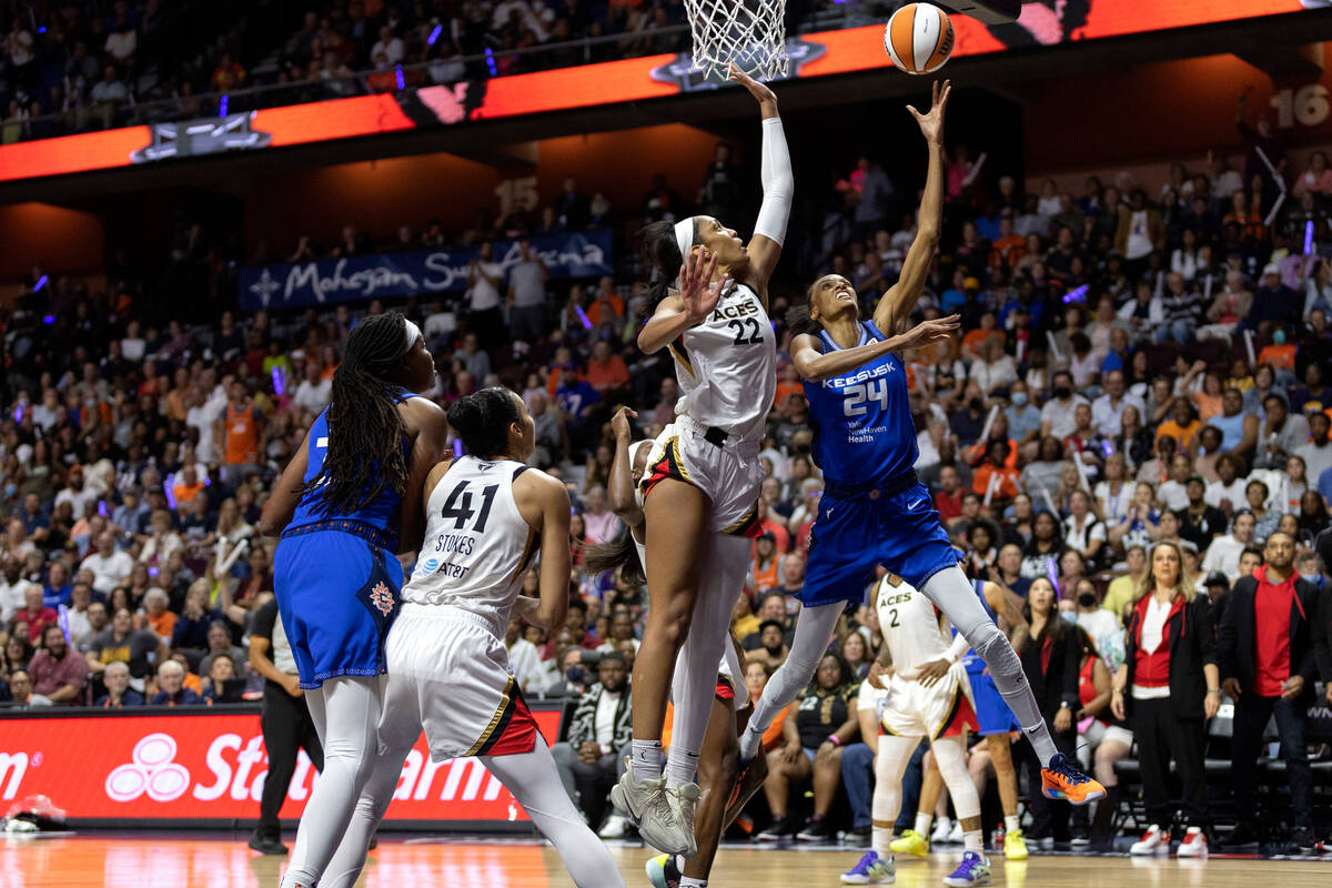 The Athletic on X: BACK-TO-BACK TITLES 🏆🏆 The @LVAces win the 2023 WNBA  Championship.  / X