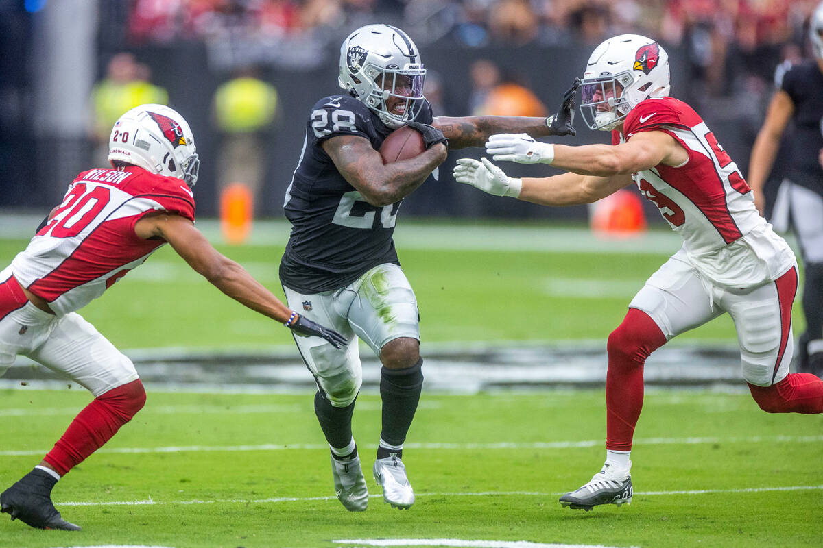 Raiders' takeaways from overtime loss to Arizona Cardinals | Las Vegas Review-Journal