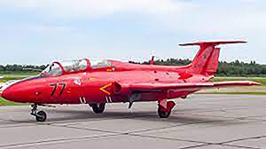 This cold war era L-29 is similar to the type of jet that crashed Sunday, Sept. 18, 2022, at th ...