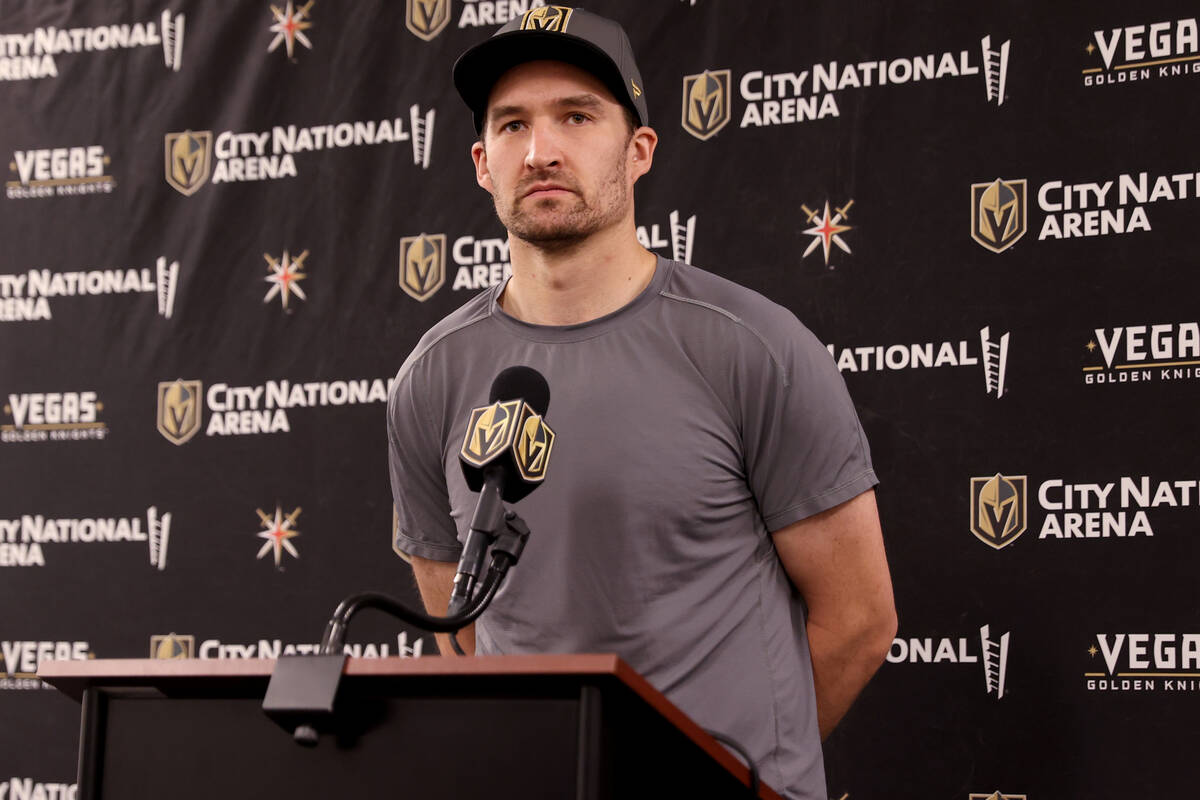 Mark Stone dari Golden Knights kemungkinan besar akan berlatih untuk memulai kemah