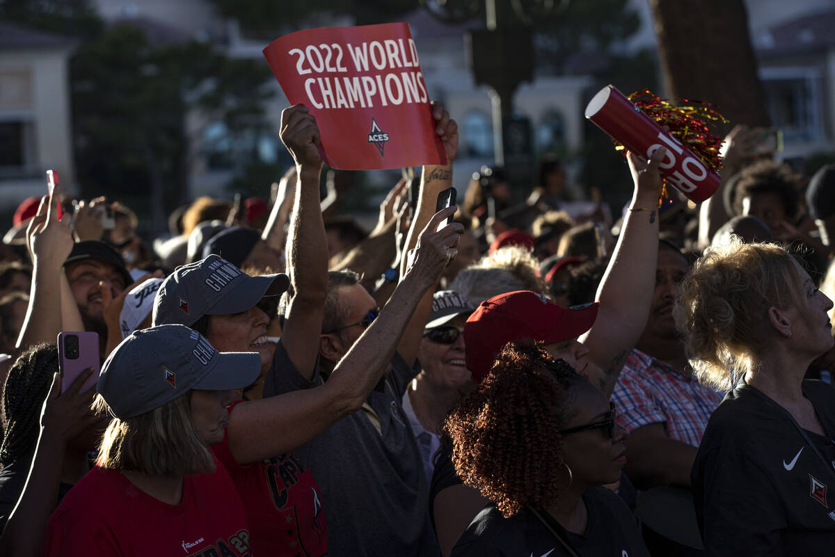 USP WNBA: LAS VEGAS ACES-CHAMPIONSHIP PARADE S BKL USA VE