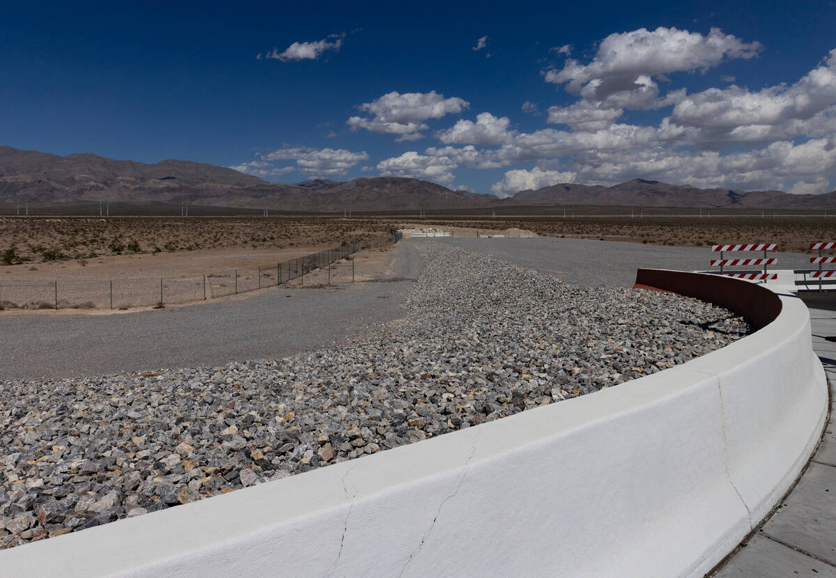 A vacant land where Station Casinos plans to build a 66-acre resort at the northwest corner of ...