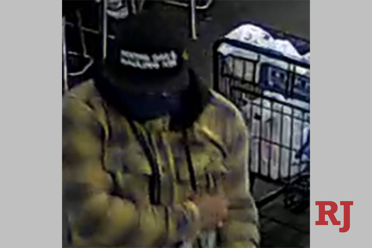 A man with a hat that says "Mixing Gas and Hauling A--" robbed a grocery store near the 1600 bl ...