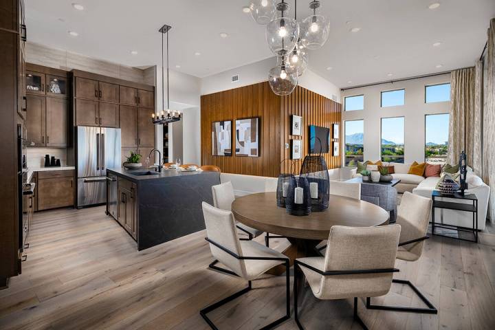 Trilogy in Summerlin, an age-qualified community, offers condominiums priced from the high $900 ...