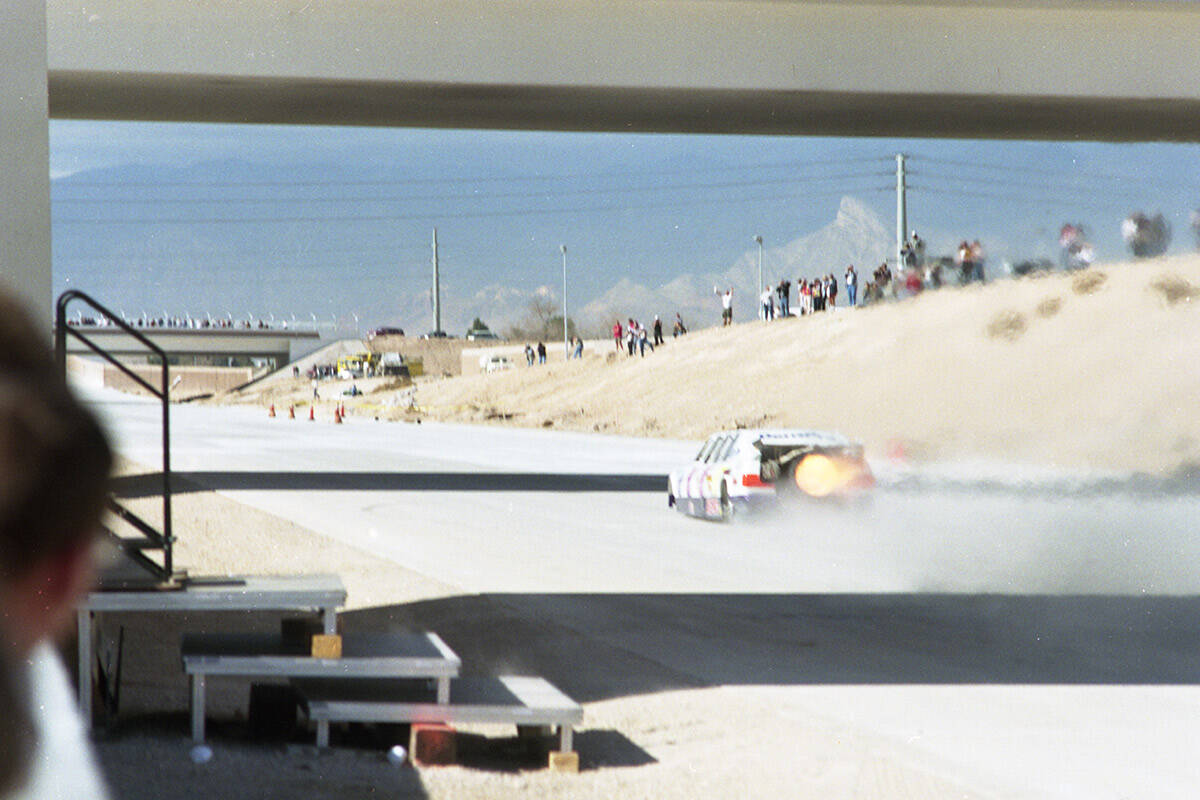 Event is a grand opening ceremony for new segment of the Las Vegas Beltway the segment of the I ...