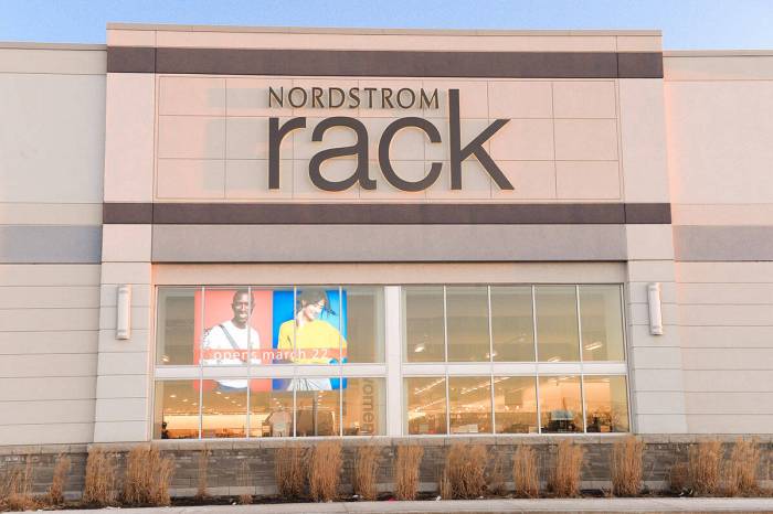A general view of the Nordstrom Rack opening of a new store on