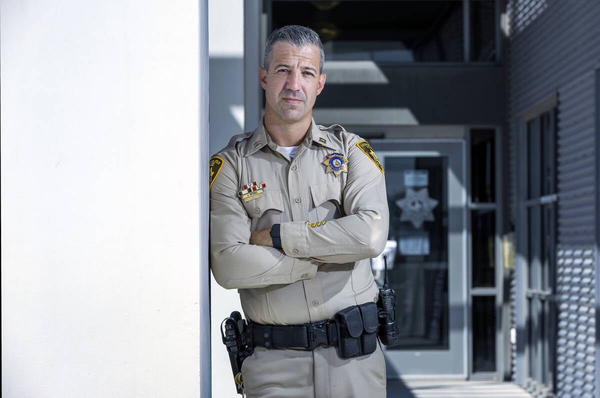 Metropolitan Police Department Capt. Joshua Bitsko outside the convention center area command, ...