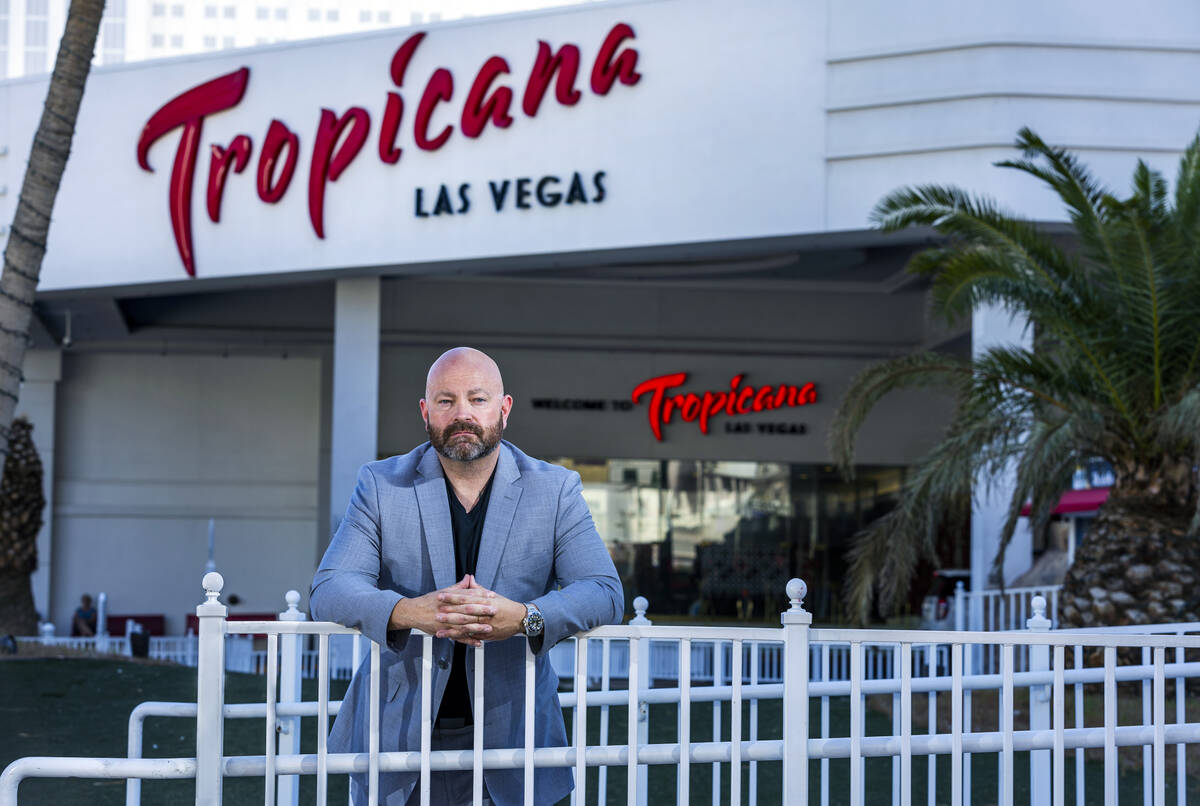 Former Metropolitan Police Department Sgt. Ashton Packe, who oversaw the Tropicana Las Vegas cr ...