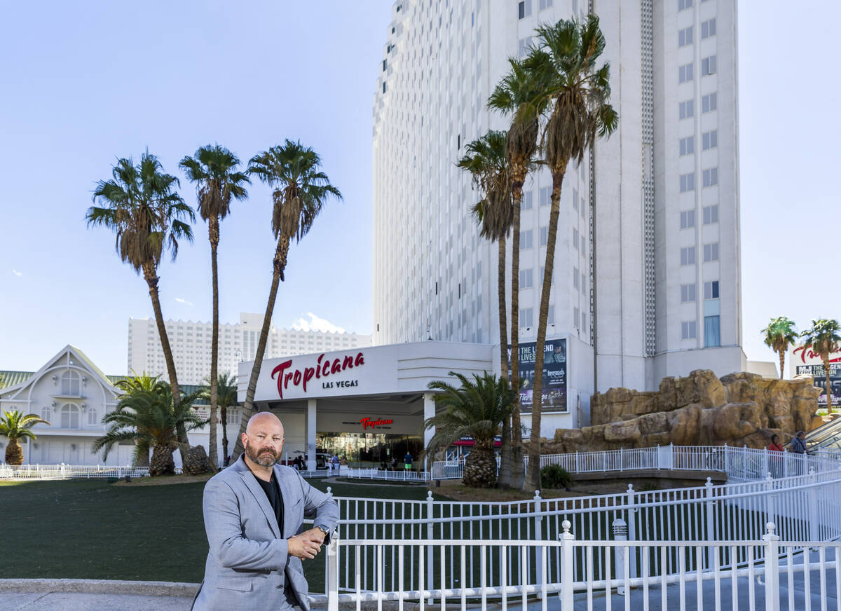 Former Metropolitan Police Department Sgt. Ashton Packe, who oversaw the Tropicana Las Vegas cr ...