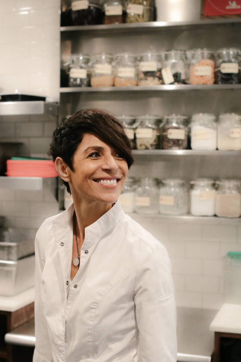 Dominique Crenn of Atelier Crenn in San Francisco, one of only a handful U.S. restaurant to cur ...
