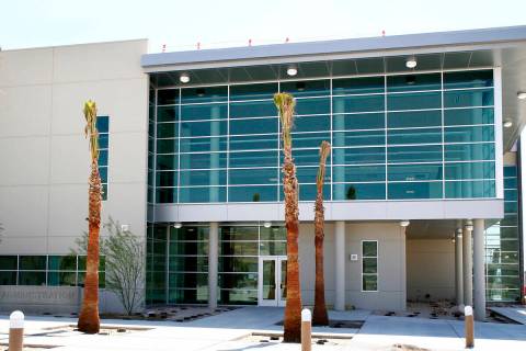 The campus at the East Career and Technical Academy. (Las Vegas Review-Journal)