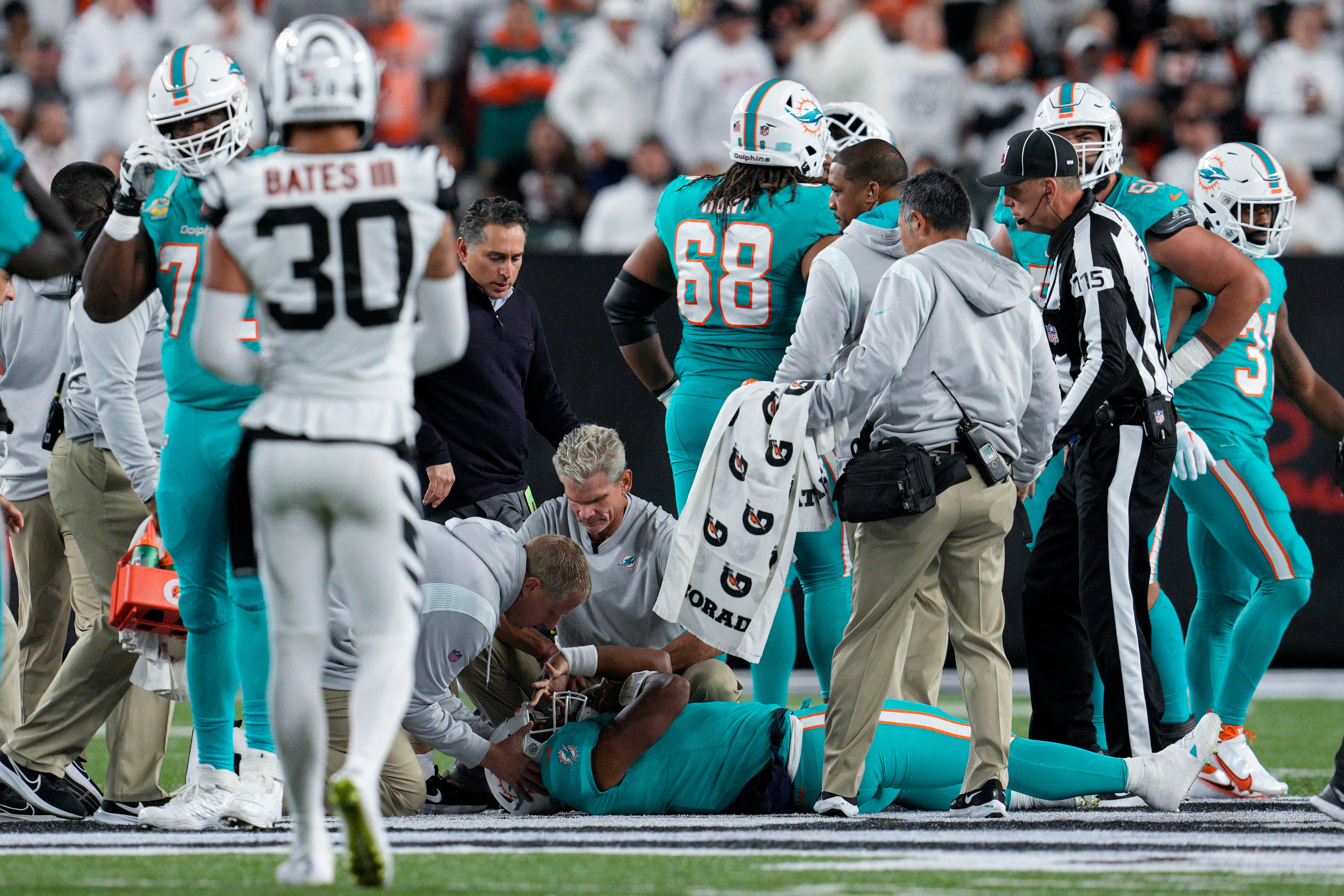 Gegar otak Tua Tagovailoa menarik perhatian Raiders