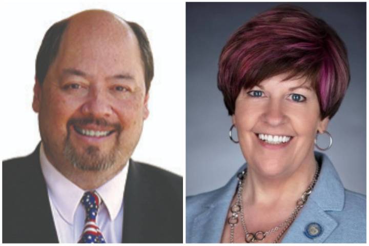 Edward Facey and Tracy Brown-May.