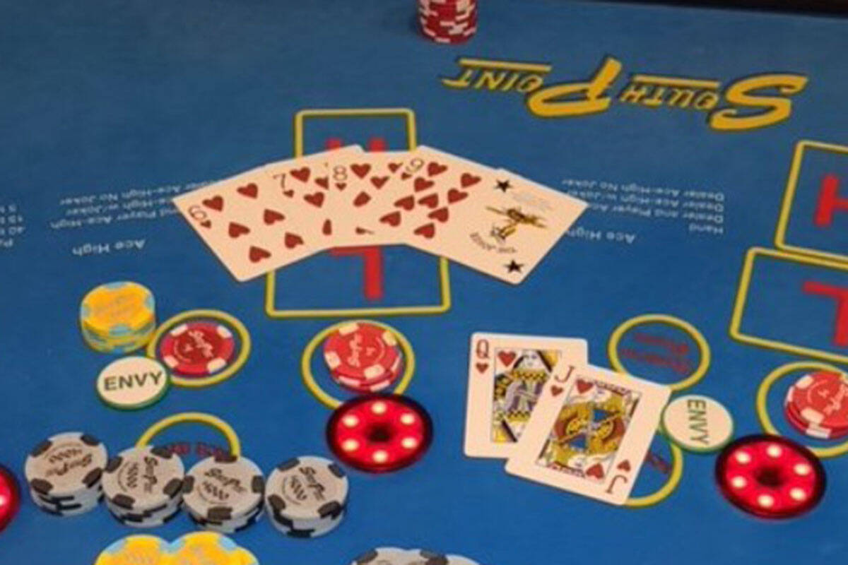 Jackpot pai gow kasino South Point seharga 8.000