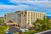 Stonebridge Cos. announced that it purchased DoubleTree by Hilton Las Vegas Airport Hotel, seen ...