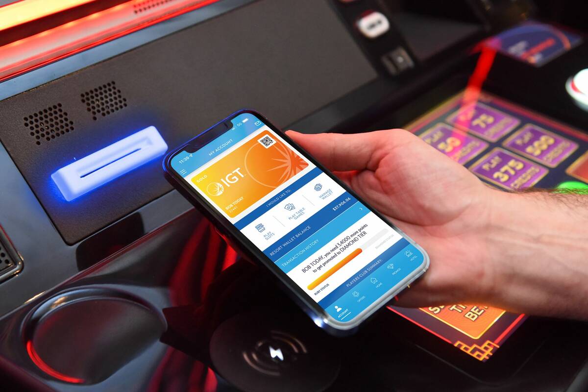 Players at Station Casinos' six flagship properties can now download an app to add and load fun ...