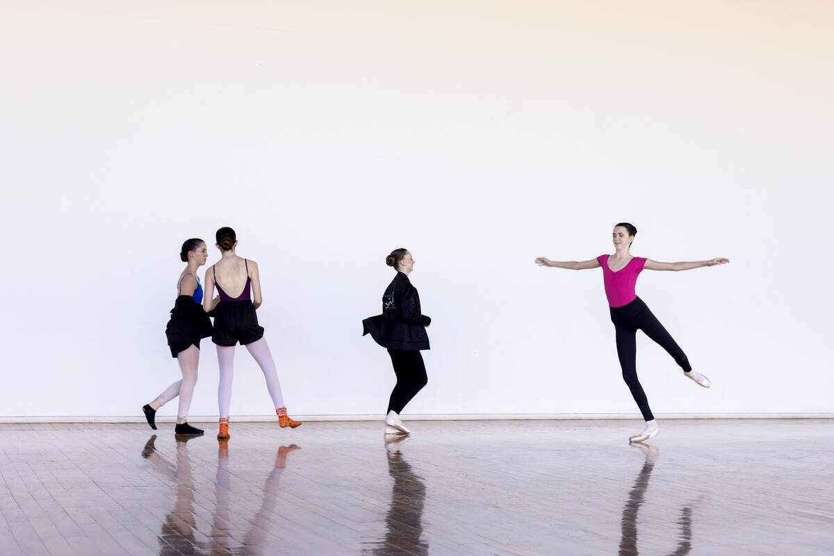 Dancers rehearse during a Disability Awareness Day event at Lorenzi Park on Saturday, Oct. 8, 2 ...