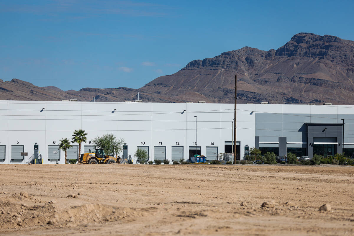 Warehouse project breaks ground near Las Vegas Motor Speedway Business