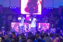 Travis Porter is shown in this undated photo at Light Nightclub. (Light Nightclub)