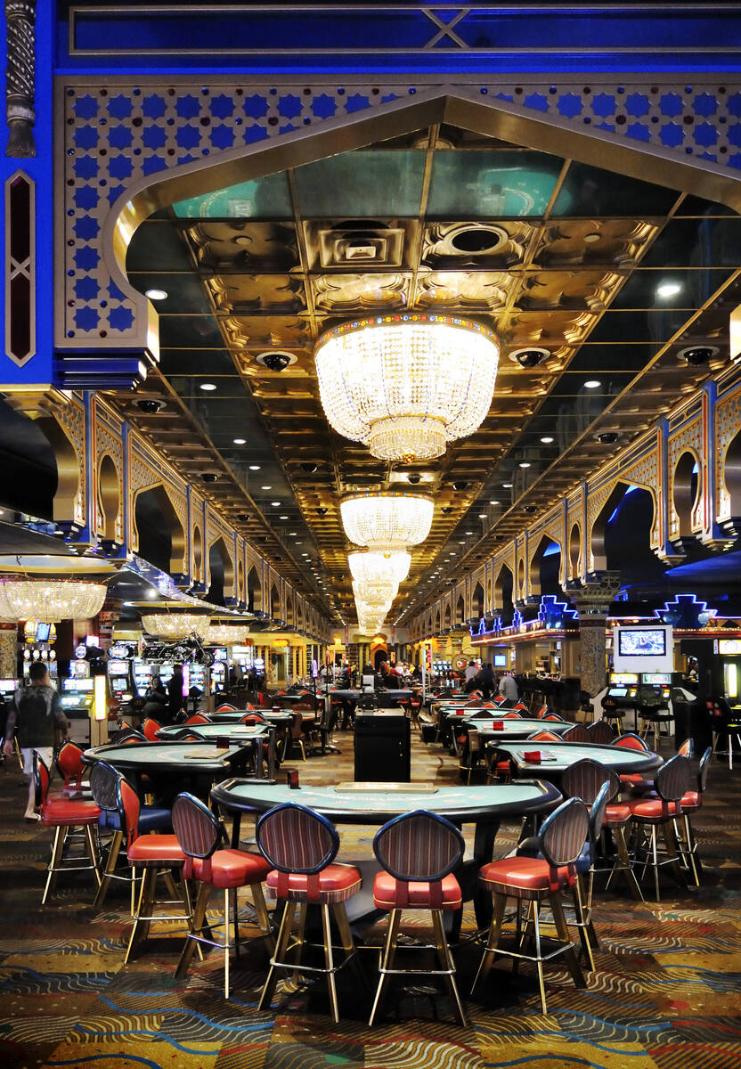 Interior view of the gaming floor at the Sahara hotel-casino in 2011. (Bill Hughes/Las Vegas Re ...