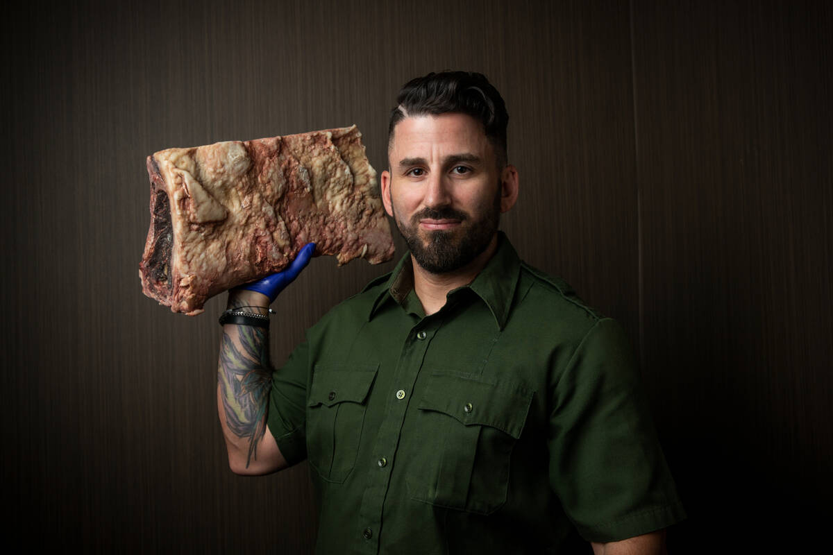 On Oct. 15, 2022, chef Matthew Meyer is debuting 138 Degrees, his restaurant showcasing dry age ...