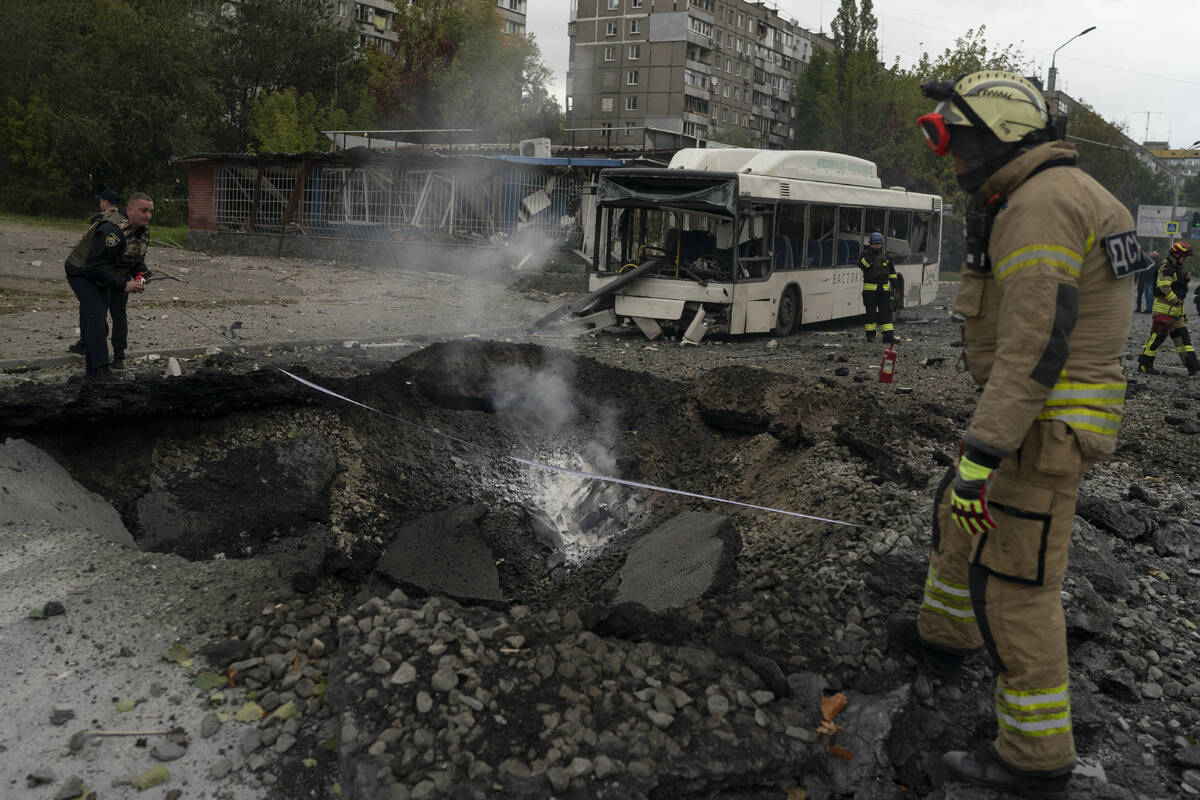 Rusia meledakkan Kiev, kota-kota Ukraina lainnya dalam serangan mematikan