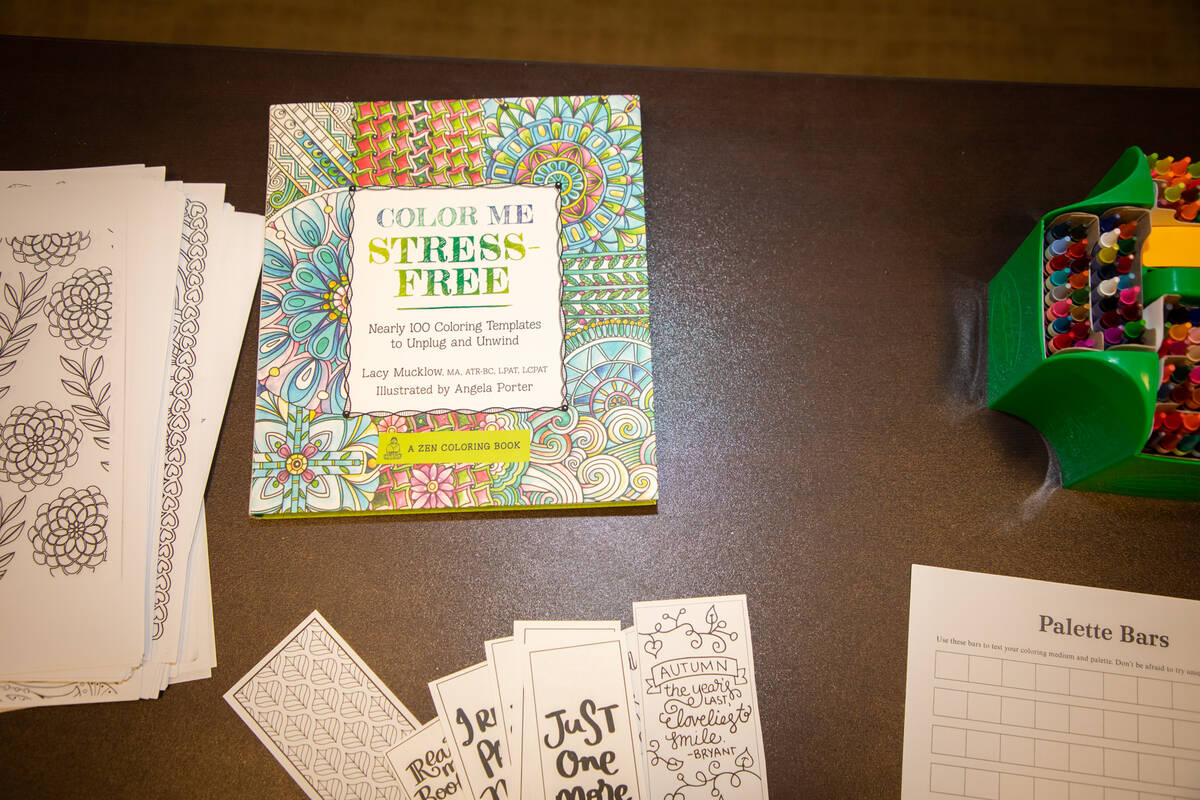 Centennial Hills Library offers an Adult Coloring and Journaling session on Sunday, Oct. 2, 202 ...