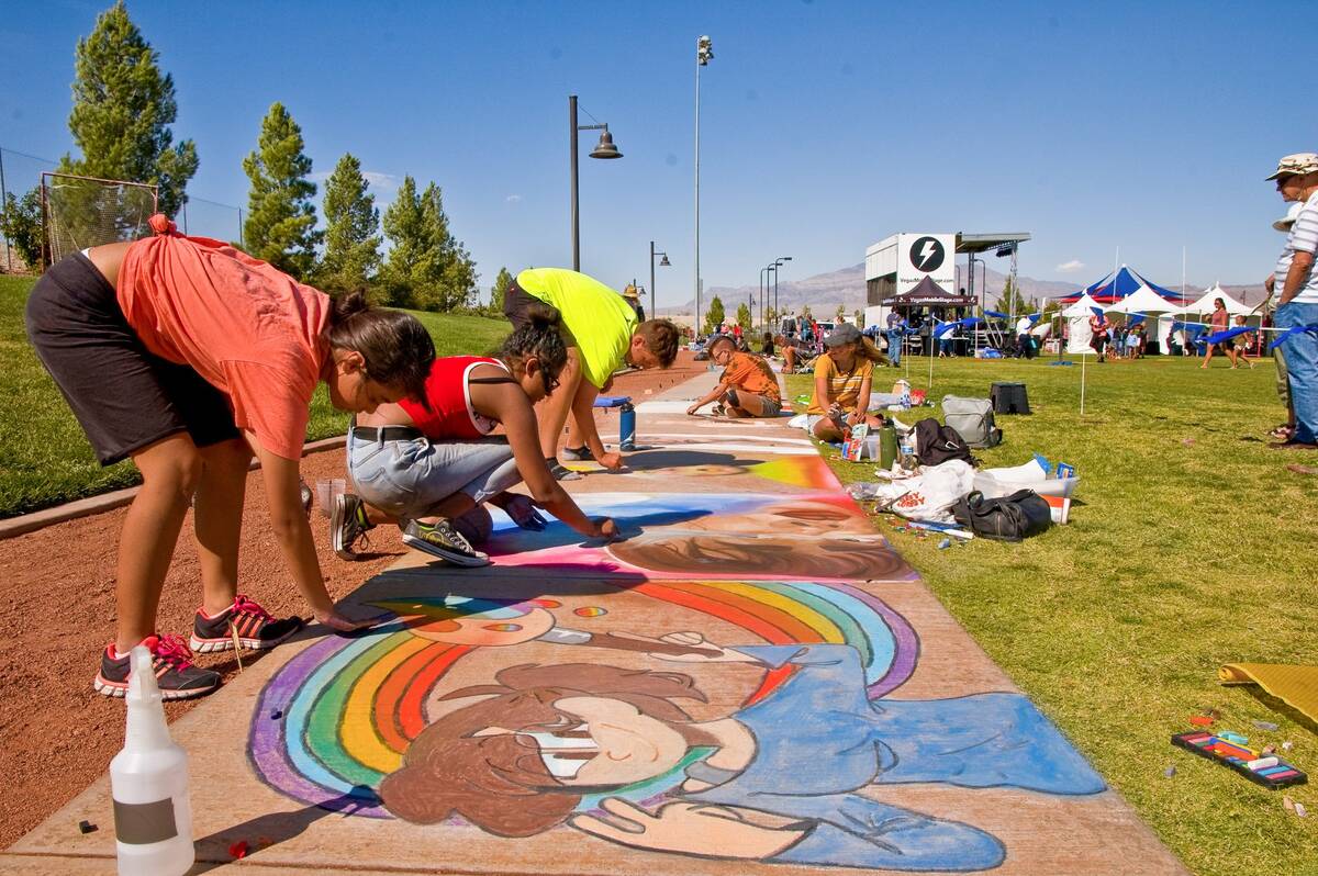 Skye Canyon akan menjadi tuan rumah Chalktober Fest pada 22 Oktober