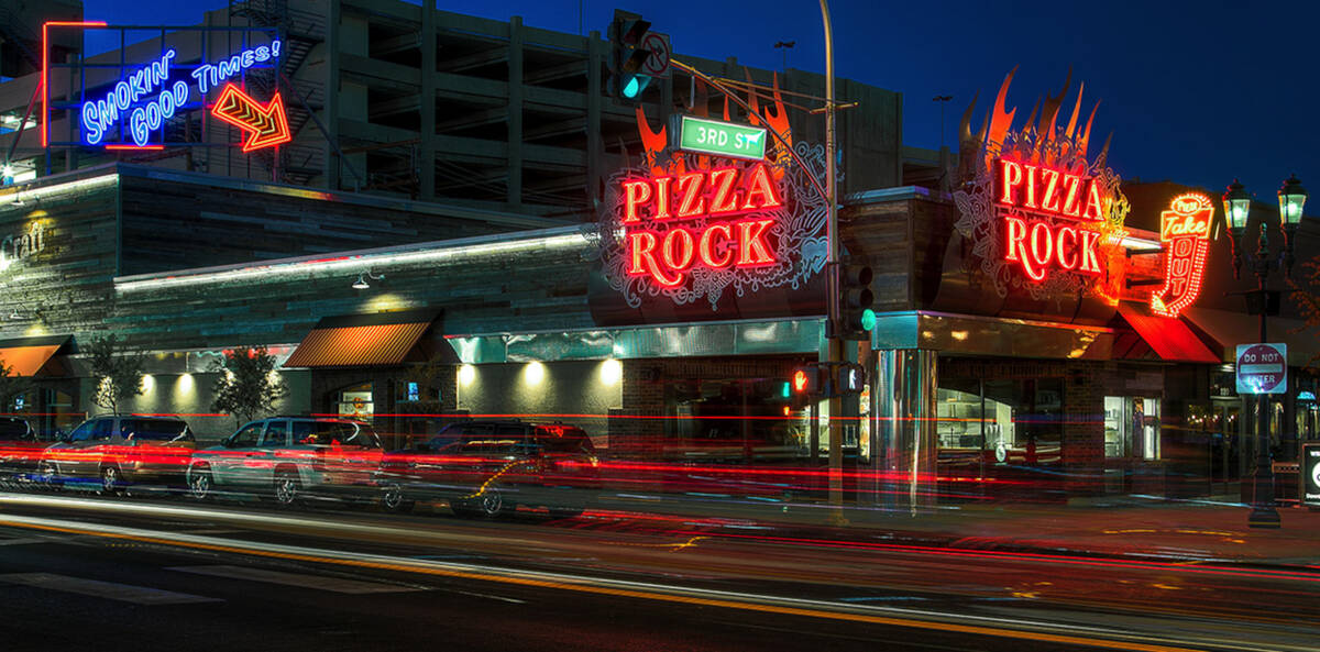 Pizza Rock, co-owned by pizza world champion Tony Gemignani, is one of three pizzerias on the F ...