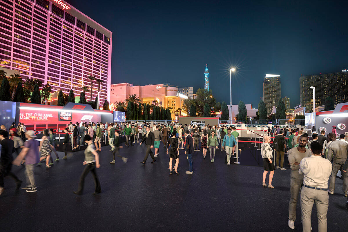 How the Vegas grand prix carved its place on the F1 calendar - The Nevada  Independent