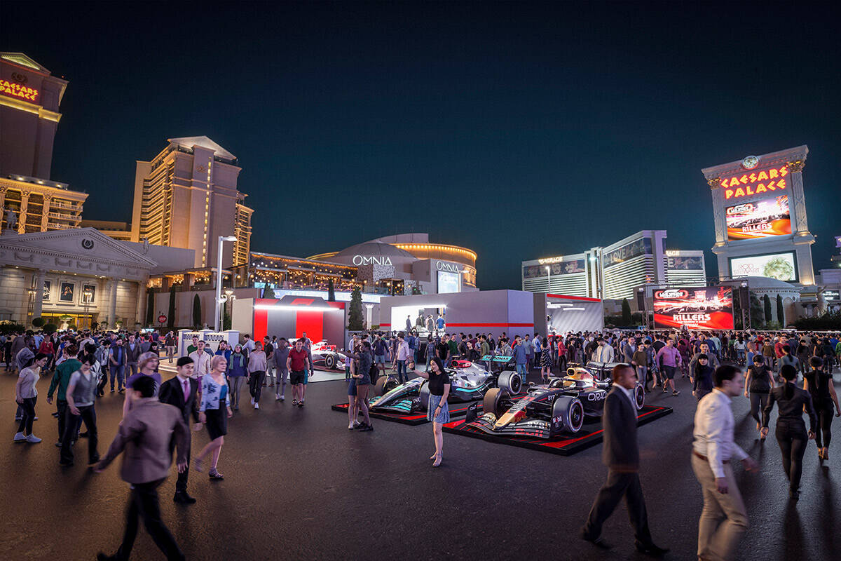 Formula One shares new details on Las Vegas Grand Prix’s 12hour fan