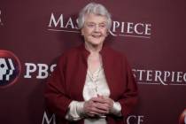 Angela Lansbury attends a photocall during the PBS Television Critics Association Winter Press ...