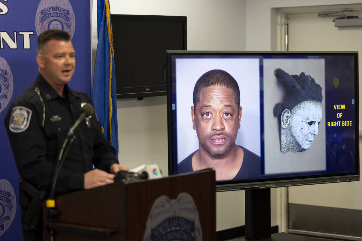 The picture of Christopher Earl Smith, now deceased, after an officer involved shooting, is sho ...