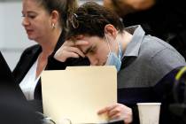 Marjory Stoneman Douglas High School shooter Nikolas Cruz is shown at the defense table during ...