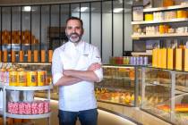 French pastry chef Dominique Ansel at his new bakery in Caesars Palace in Las Vegas, Monday, Oc ...