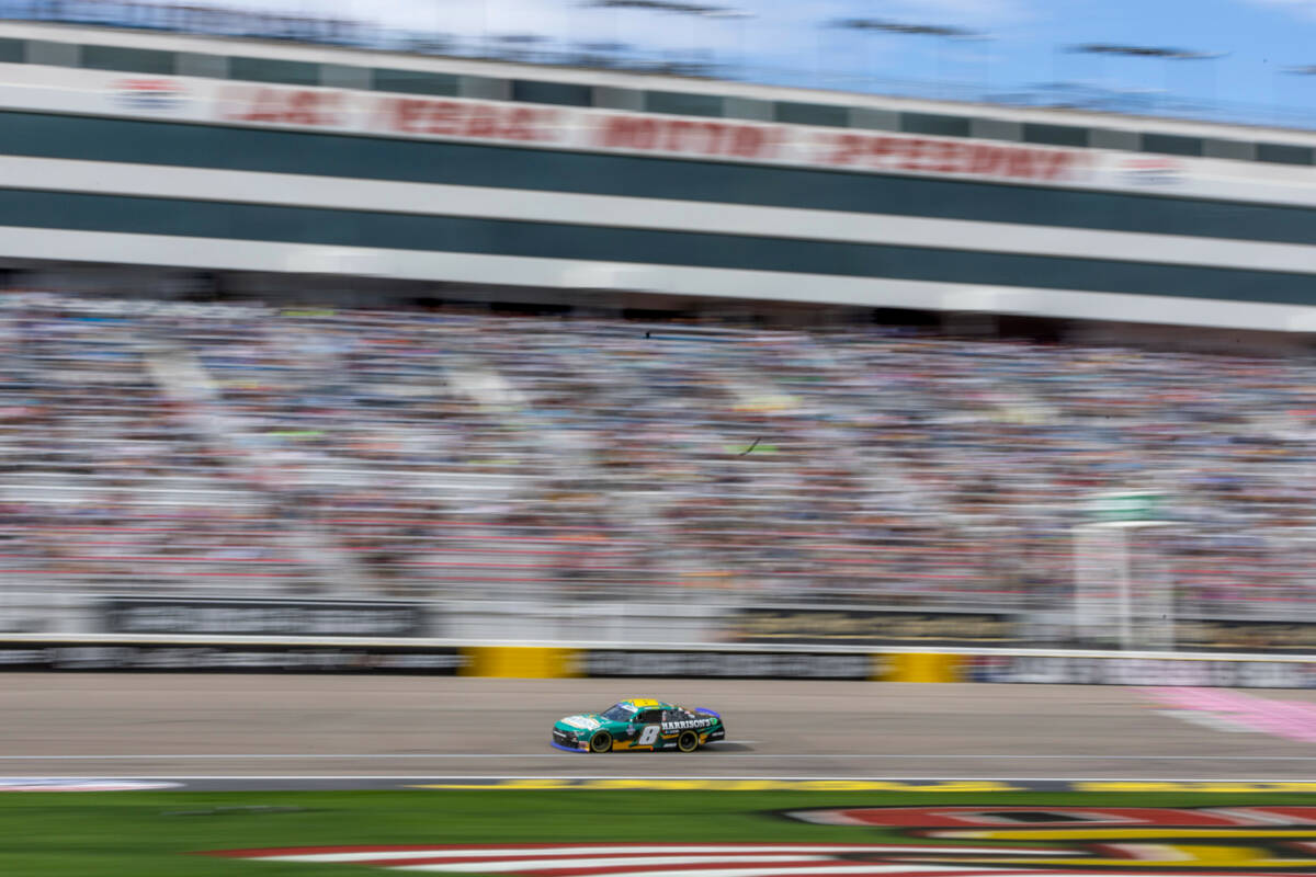 Josh Berry wins the Alsco Uniforms 302 NASCAR Xfinity Series Playoff Race at the Las Vegas Moto ...