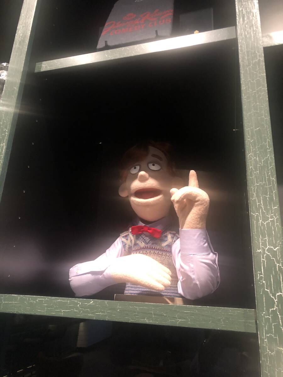 A "Crank Yankers" puppet at Jimmy Kimmel's Comedy Club. John Katsilometes/Las Vegas Review-Jour ...
