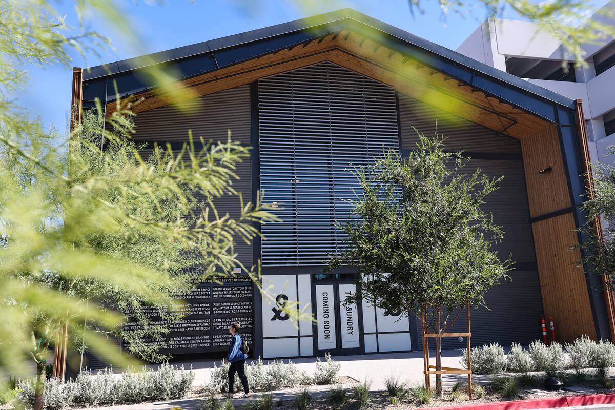 The Sundry, an upscale food hall still under construction, at UnCommons, a mixed-use project, i ...