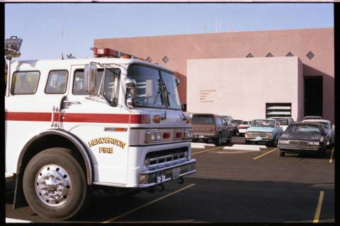 Henderson Fire Department (Review-Journal file)